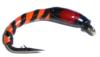 buzzer orange et noir à spot rouge (nymphe coregone)