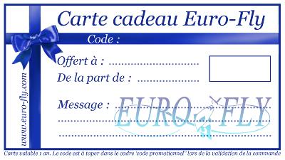 Carte cadeau Euro-Fly