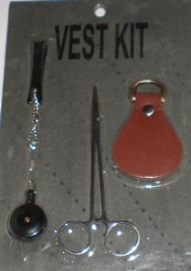 kit d'outils pour veste de pêche